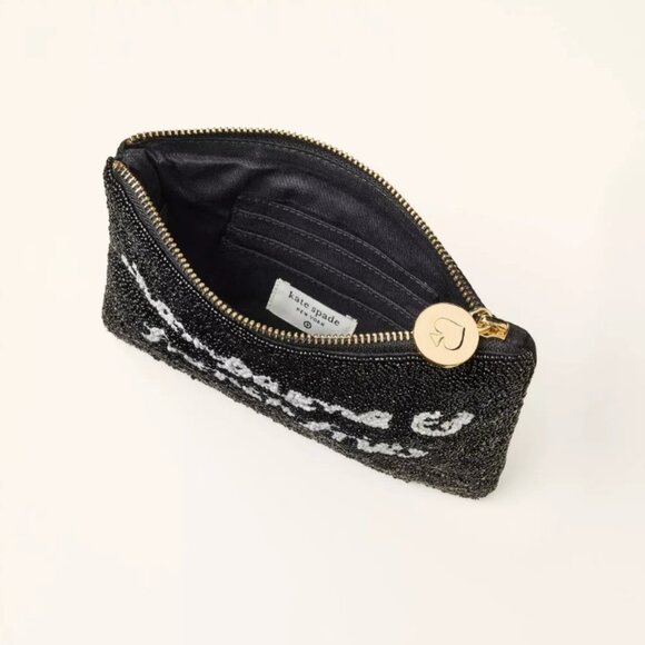 NWT Champagne & French Fries Beaded Clutch - kate spade new york x Target - Picture 3 of 4